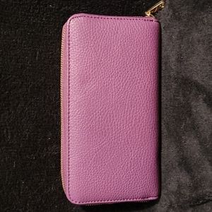 ⏰️ Charming Charlie Purple and Gold Wallet